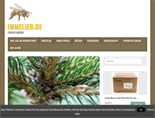 Tablet Screenshot of immelieb.de